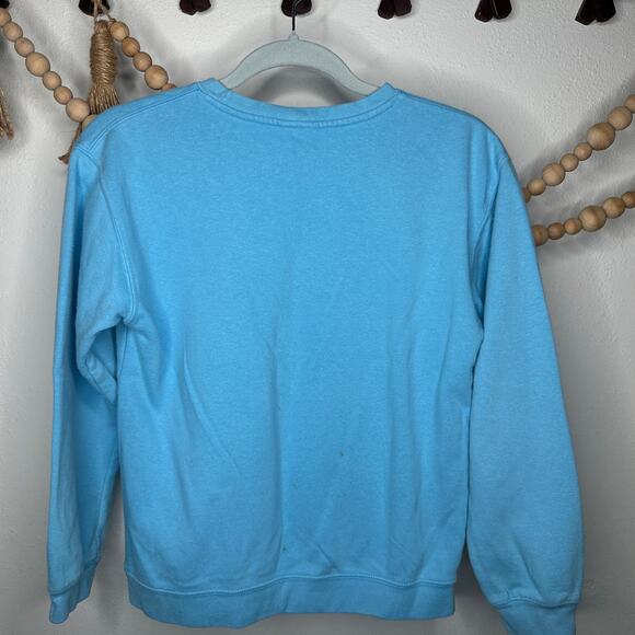 Vintage Disney Store Little Mermaid Ariel 1990s 90s Blue Crewneck - Picture 2 of 4